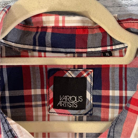 Various Artists Mens Button Down Shirt - Picture 3 of 7
